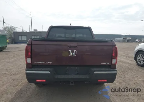 2018 Honda Ridgeline Rtl-E from USA, damaged, VIN 5FPYK3F76JB004521